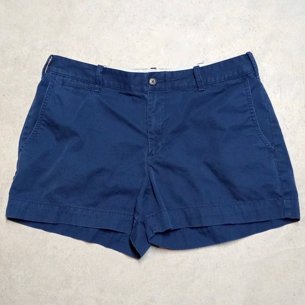 Polo Ralph Lauren Women’s Blue Casual Preppy 3” Chino Shorts Size 8 - Picture 3 of 8